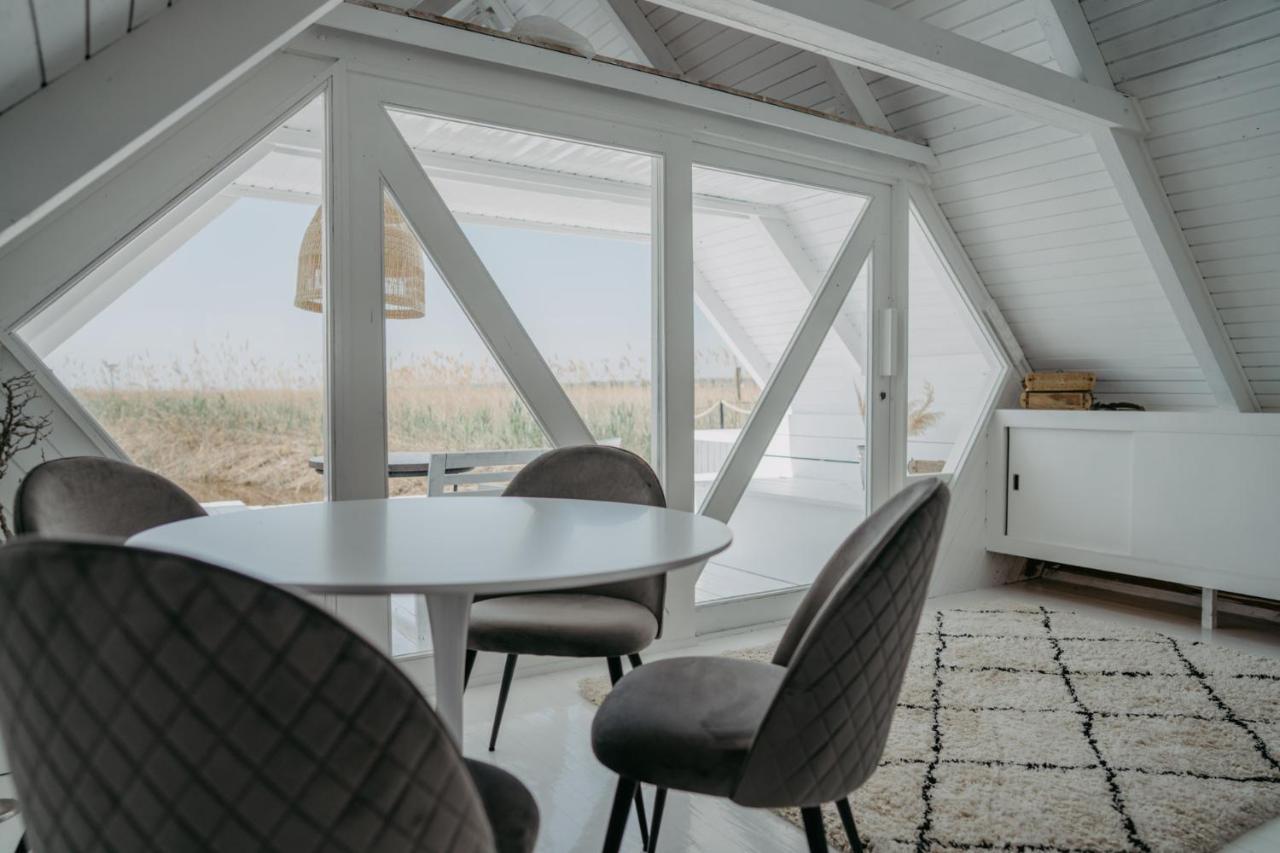 Seehütte Strandhaus direkt im Neusiedler See Rust Exterior foto