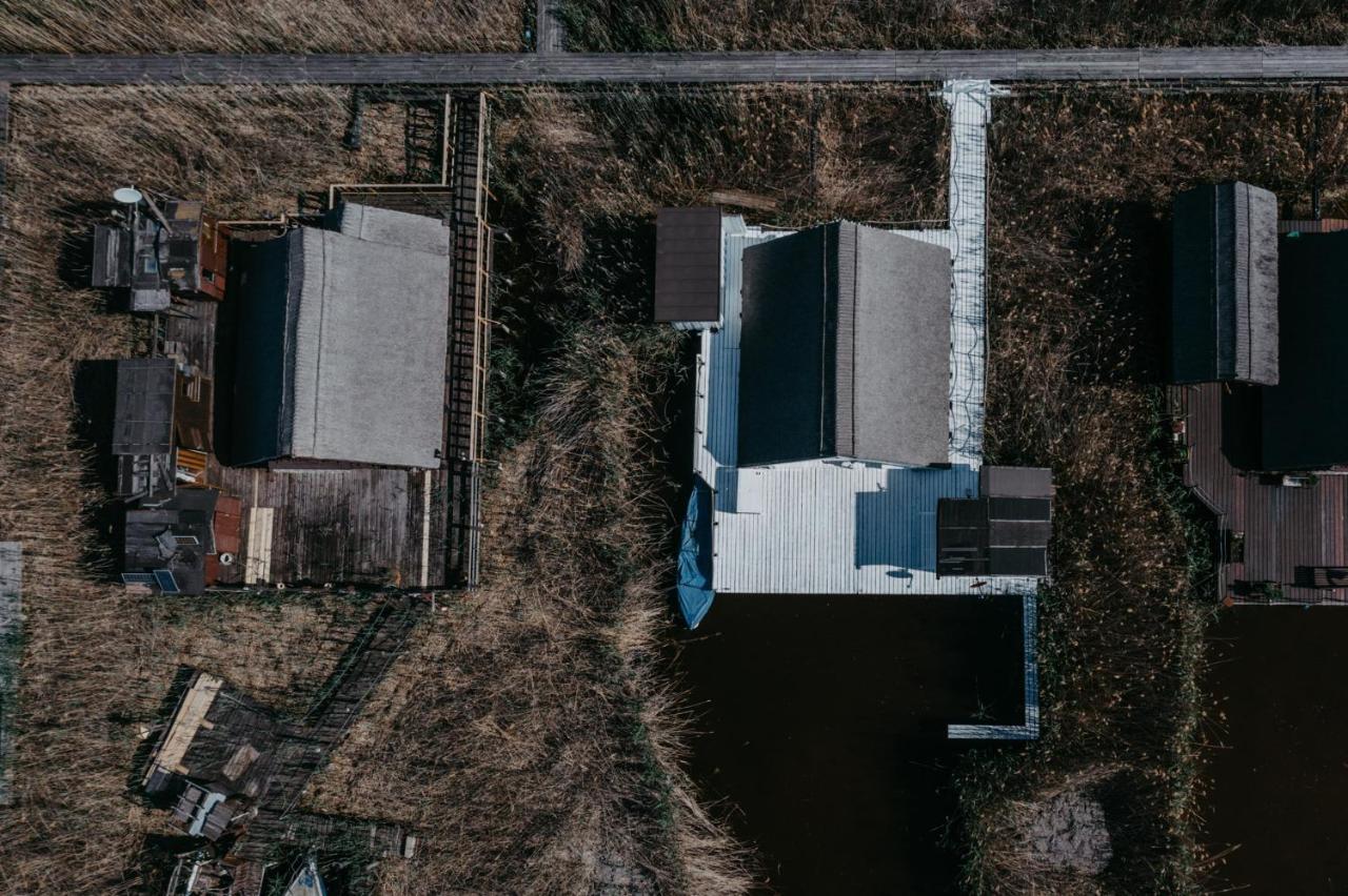 Seehütte Strandhaus direkt im Neusiedler See Rust Exterior foto